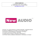 Preview for 14 page of New AUDIO RM 250 BT User Manual