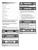 Предварительный просмотр 2 страницы New Braunfels 11201699 Product Manual