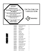 Предварительный просмотр 2 страницы New Braunfels Hondo 03207225 Assembly Instructions Manual