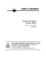 Предварительный просмотр 1 страницы NEW BRUNSWICK SCIENTIFIC Excella E-2 Classic Manual To Operations