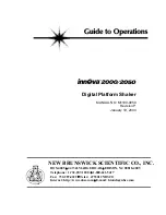 Preview for 1 page of NEW BRUNSWICK SCIENTIFIC Innova 2000 User Manual