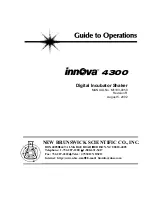 NEW BRUNSWICK SCIENTIFIC Innova 4300 Manual To Operations предпросмотр