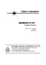 new brunswick Innova 43 Operation Manual preview