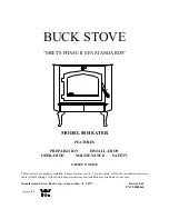 New Buck Corporation Buck Stove 80 Installation And Operation Manual предпросмотр