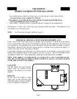 Предварительный просмотр 8 страницы New Buck Corporation Buck Stove FP-327-ZC Instruction Manual