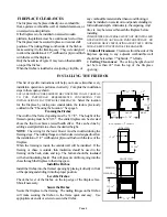 Предварительный просмотр 10 страницы New Buck Corporation Buck Stove FP-327-ZC Instruction Manual