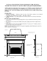 Предварительный просмотр 12 страницы New Buck Corporation Buck Stove ZCBB Owner'S Manual