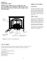 Preview for 6 page of New Buck Corporation GAS STOVE HEATER Owner'S Operation And Installation Manual