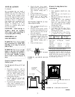 Preview for 19 page of New Buck Corporation GAS STOVE HEATER Owner'S Operation And Installation Manual