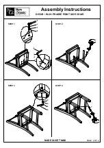 Предварительный просмотр 2 страницы New Classic Furniture D058 B / W-20 Assembly Instructions