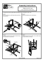 Предварительный просмотр 2 страницы New Classic Furniture D1701-32S Assembly Instructions