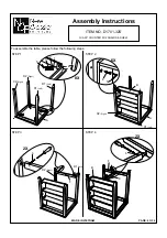 Предварительный просмотр 4 страницы New Classic Furniture D1701-32S Assembly Instructions