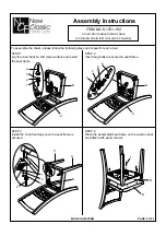 Предварительный просмотр 2 страницы New Classic Furniture GIA D1701-160 Assembly Instructions