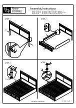 Preview for 2 page of New Classic Furniture Kensington 6/6 Ek Assembly Instructions