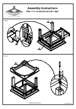 Предварительный просмотр 2 страницы New Classic Furniture ROYAL CLASSICS ANASTASIA T1731-20 Assembly Instructions