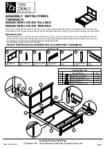 Предварительный просмотр 3 страницы New Classic Furniture TAMARACK BB044G-115 Assembly Instructions