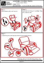 Предварительный просмотр 2 страницы New Classic Furniture Taos U4229 Assembly Instructions