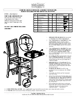 Предварительный просмотр 1 страницы New Classic Home Furnishings 45-150-21C Assembly Instructions