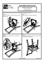 Предварительный просмотр 2 страницы New Classic Home Furnishings D3651-50S Assembly Instructions