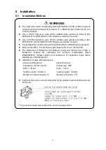 Preview for 10 page of New Cosmos Electric KD-12 Instruction Manual