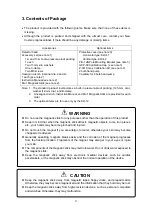 Preview for 6 page of New Cosmos Electric KD-12O Instruction Manual