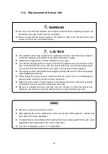 Preview for 22 page of New Cosmos Electric KD-12O Instruction Manual