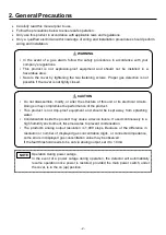 Preview for 4 page of New Cosmos Electric KS-7R Instruction Manual