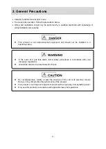 Preview for 6 page of New Cosmos Electric PS-7-M Instruction Manual