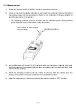 Preview for 7 page of New Cosmos Electric SDM-72 Instruction Manual