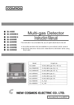 New Cosmos Electric XA-4200IIKC Instruction Manual preview