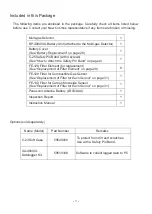 Preview for 4 page of New Cosmos Electric XA-4200IIKC Instruction Manual