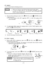 Preview for 27 page of New Cosmos Electric XA-4200IIKC Instruction Manual