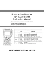 New Cosmos Electric XP-3000II Series Instruction Manual preview