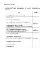 Preview for 5 page of New Cosmos Electric XP-3000II Series Instruction Manual