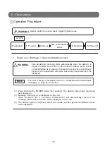 Preview for 14 page of New Cosmos Electric XP-302M-R-A-1 Instruction Manual