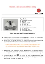 Preview for 1 page of New Deal ZicLed W11 Duo User Manual And Bluetooth Pairing