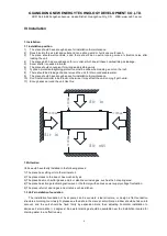 Preview for 6 page of NEW ENERGY B245/100E Manual