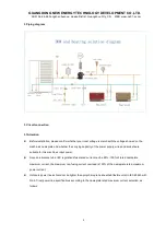 Preview for 8 page of NEW ENERGY B245/100E Manual