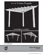 New England Arbors Alcove Assembly Manual preview