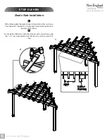 Preview for 18 page of New England Arbors Alcove Assembly Manual