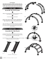 Preview for 2 page of New England Arbors Athens Assembly Instructions