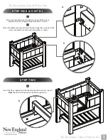 Preview for 3 page of New England Arbors Bloomsbury Assembly Instructions