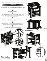 Preview for 3 page of New England Arbors Cambridge Raised Planter Extension Kit Assembly Instructions Manual