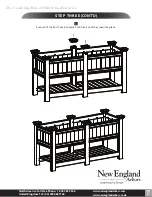 Preview for 7 page of New England Arbors Cambridge Raised Planter Extension Kit Assembly Instructions Manual