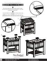 Preview for 4 page of New England Arbors Cambridge Assembly Instructions