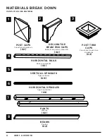 Предварительный просмотр 4 страницы New England Arbors Camden Privacy Screen Assembly Manual