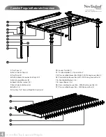 Preview for 4 page of New England Arbors Camelot Assembly Manual