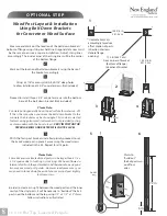 Preview for 8 page of New England Arbors Camelot Assembly Manual