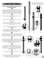 Preview for 9 page of New England Arbors Camelot Assembly Manual