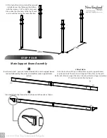 Preview for 10 page of New England Arbors Camelot Assembly Manual